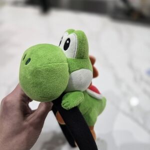 Green Plush Dinosaur Kids Hat